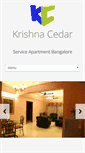 Mobile Screenshot of krishnacedar.com